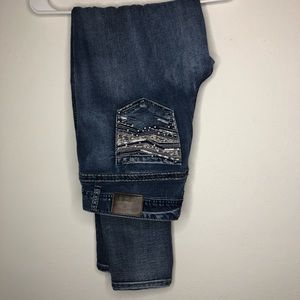 Maurice’s Sequin Pocket Denim Skinny Jeans